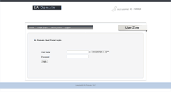 Desktop Screenshot of adsl.sadomain.co.za
